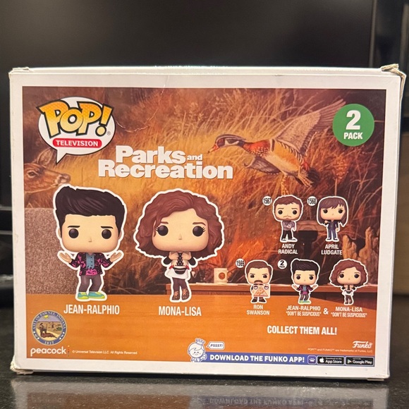 Funko Pop Jean-Ralphio & Mona-Lisa Figures - Multicolor - Picture 2 of 3
